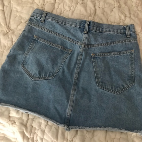 Denim Mini Skirt - Picture 2 of 3